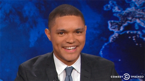 tv show laughing GIF by The Daily Show with Trevor Noah