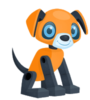 Vicky Robodog Sticker by Gynzy