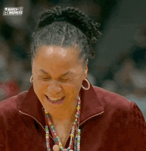 College Basketball Smile GIF by NCAA March Madness
