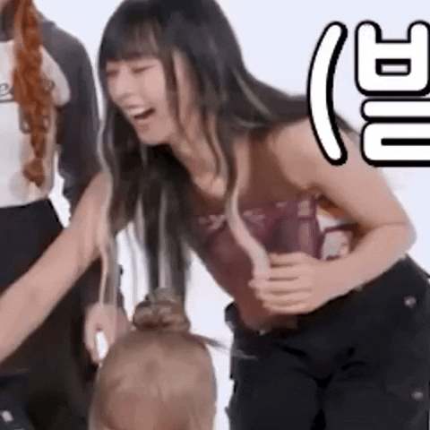 K Pop Laugh GIF