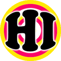 Circle Hello Sticker by chrissiest