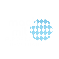 Demokratie Machmit Sticker by bayerisches_sozialministerium