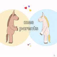 Unicorn Horses GIF