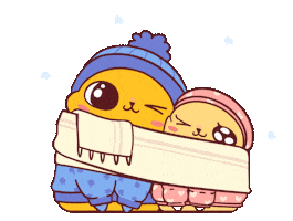 Christmas Snow Sticker