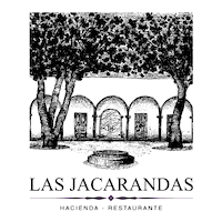 LasJacarandas jacarandas lasjacarandas las jacarandas las jacarandas hacienda restaurante Sticker