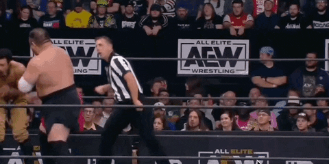 Samoa Joe Wrestling GIF by AEWonTV