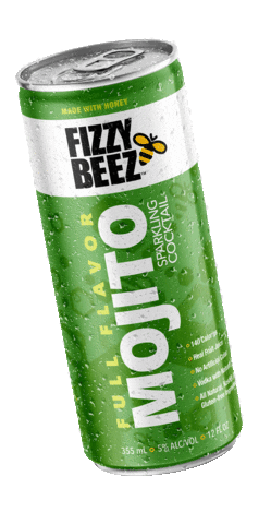 fizzybeez giphyupload cocktail beverage mojito Sticker