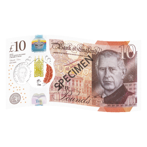 bankofengland giphyupload money cash 10 Sticker