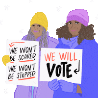 Voting Election 2020 Sticker by INTO ACTION