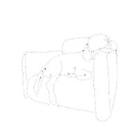 Dog Cuddle Sticker by Armyfordogs