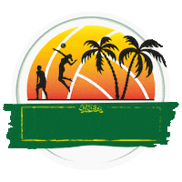 12ndr00 beach series beachvolleyball 12ndr Sticker