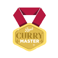 RajahSouthAfrica master curry gold medal spices Sticker