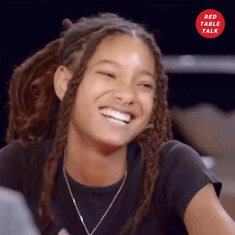 Happy Willow Smith GIF by Red Table Talk