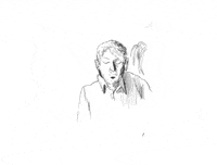 singeon_ hair plant growth pencil GIF