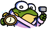 Angry Wake Up Sticker