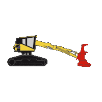 komatsumining truck construction mining shovel Sticker