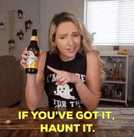 Halloween Brag GIF by Loryn Powell