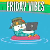 Happy Day Off GIF by Pudgy Penguins