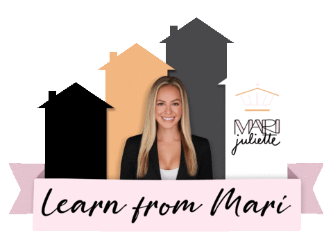 Real Estate Realtor Sticker by Mari Juliette Real Estate