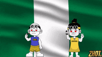 Jollof Rice Flag GIF by Zhotcita