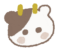 Cow 牛 Sticker