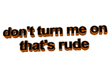 sexy orange Sticker by AnimatedText