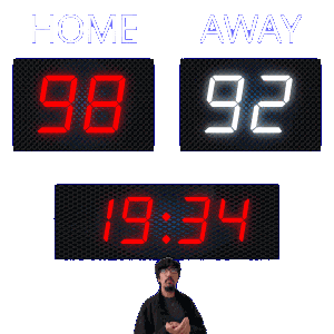 92 Away Sticker