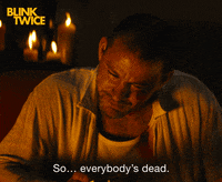 blinktwicemovie dead oops blink channing tatum GIF