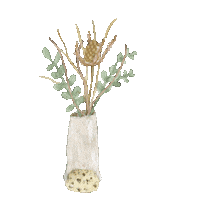 Home Plant Sticker