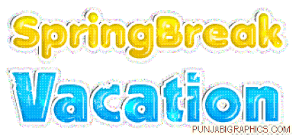 spring break Sticker