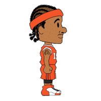 doodle_dayzz basketball nba ncaa walk Sticker