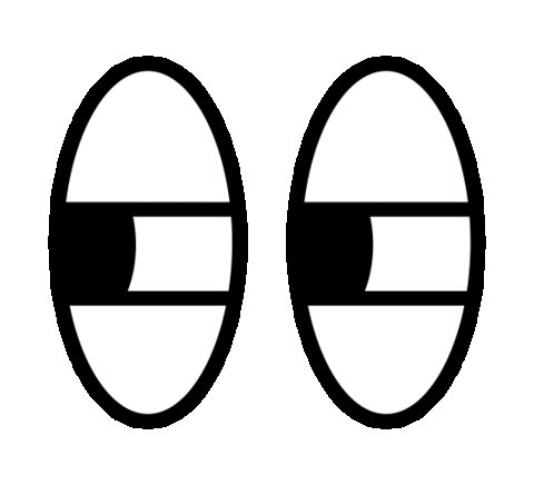 Eyes Look Sticker