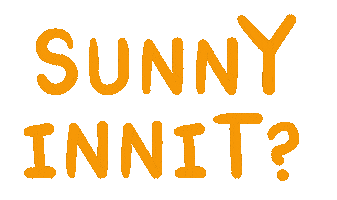 Sunny Day Football Sticker