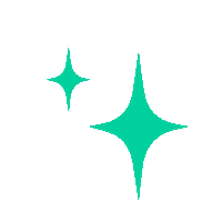 Stars Sparkle Sticker by Skydropx
