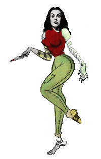 Dance Halloween Sticker