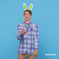 kohls money easter cash easter bunny GIF