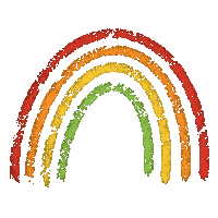 Rainbow Love Sticker