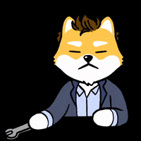 DogelonMars dog meme crypto doge GIF