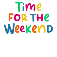 Mintiko_Arts time weekend sunday saturday Sticker