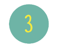 1 2 3 Number Sticker