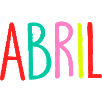 Abril Sticker
