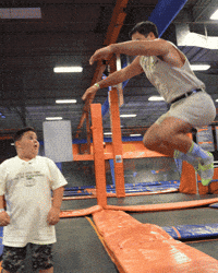Jump Trampoline GIF