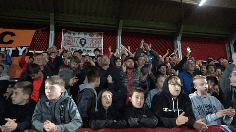 Happy Fan GIF by Salford City FC