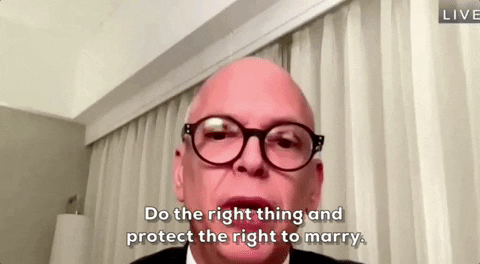 Roe V Wade Gay Marriage GIF by GIPHY News