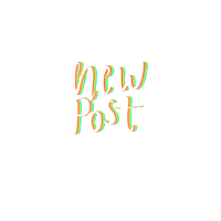 New Post Sticker