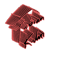 fabiankuhnmusic music logo fabian kuhn black into blue Sticker