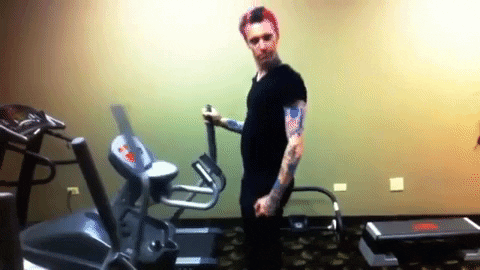 Work Out Exercise GIF by Blue Stahli