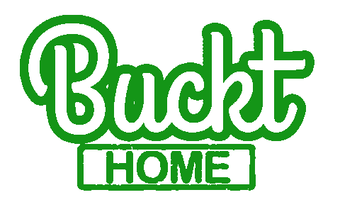 Buckt giphyupload buckt buckthome buckt home Sticker