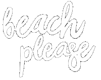 Laubruno beach playa beachplease laubruno Sticker