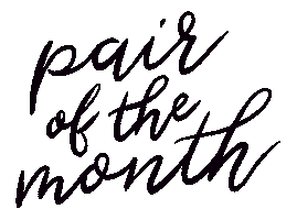 Pair Of The Month Sticker by The Root Collective